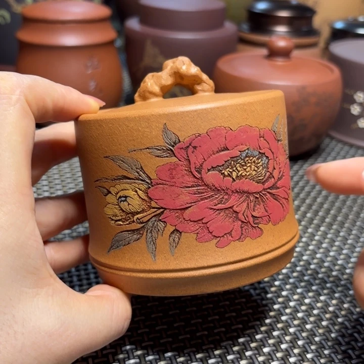 紫砂茶叶罐中高端紫砂茶叶罐