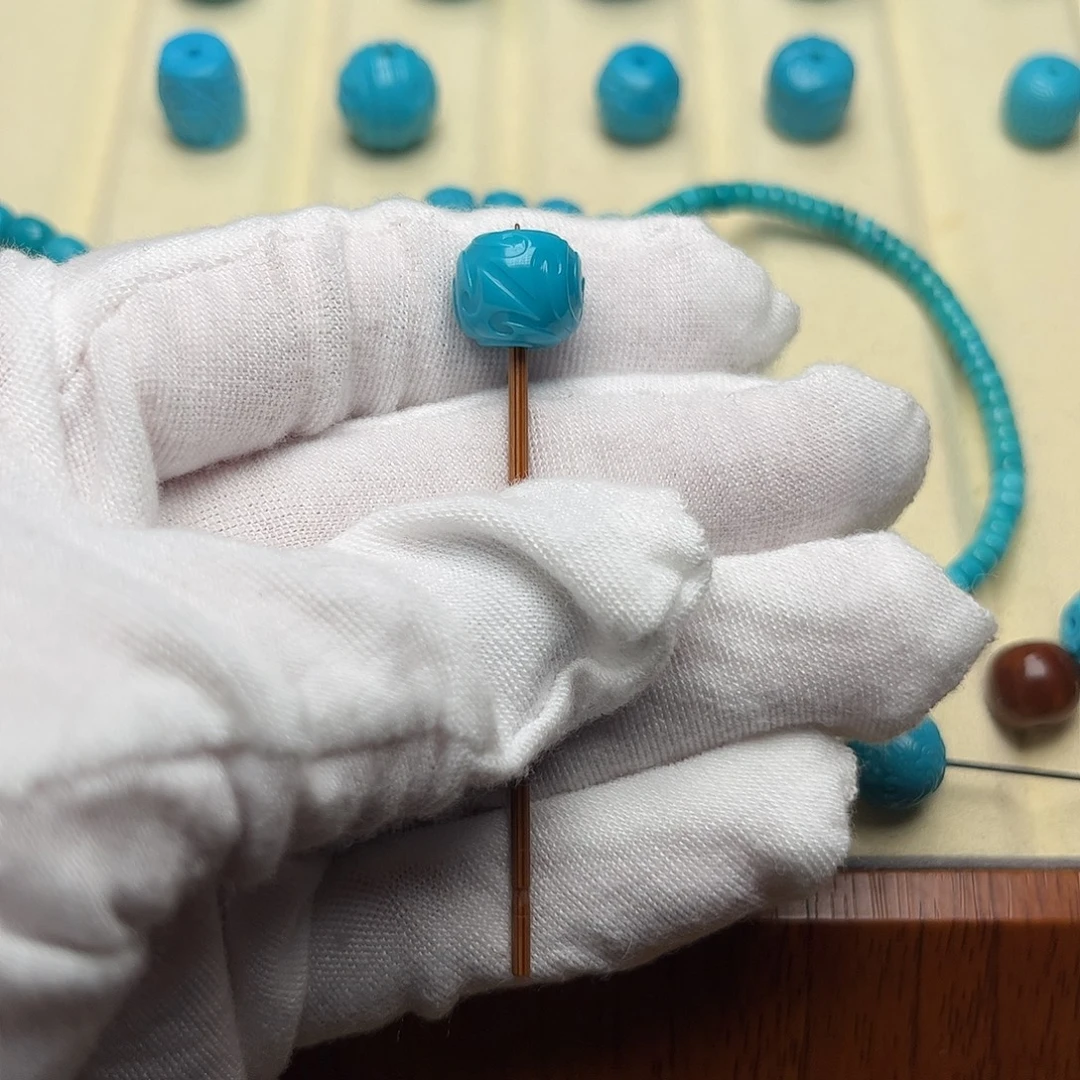 绿松石未镶嵌无镶嵌天然绿松石博古11.2