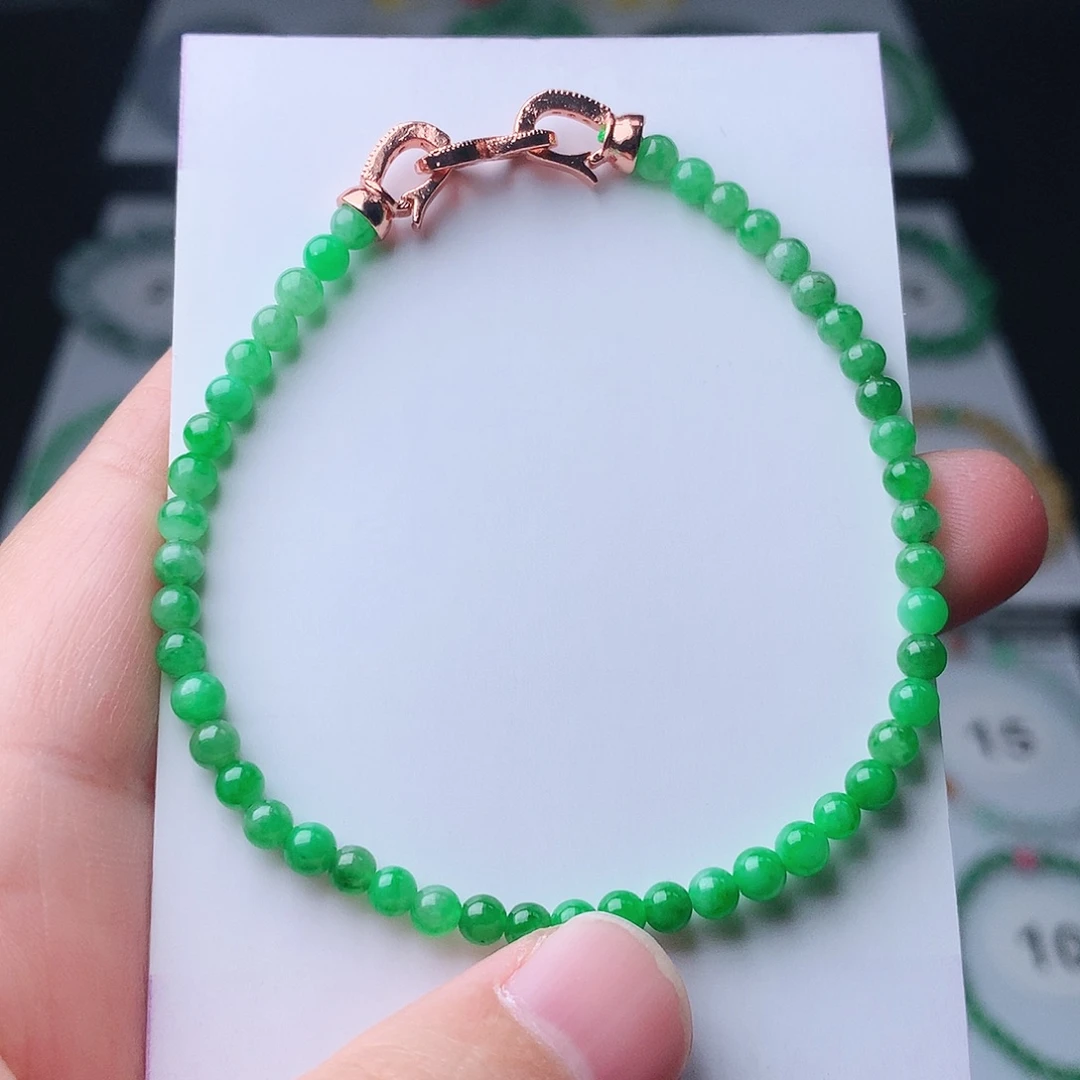 翡翠未镶嵌手链翡翠