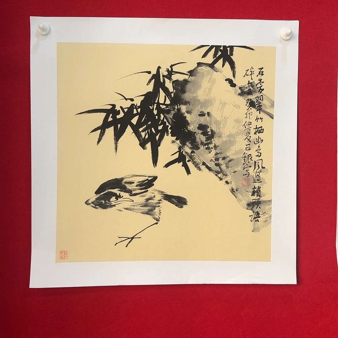 国画手绘国画作品