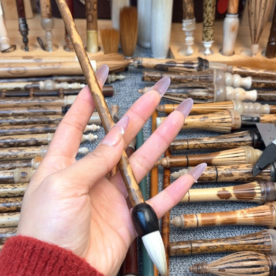 纯兼毫 3.5 ✖️1.1 香妃竹牛角