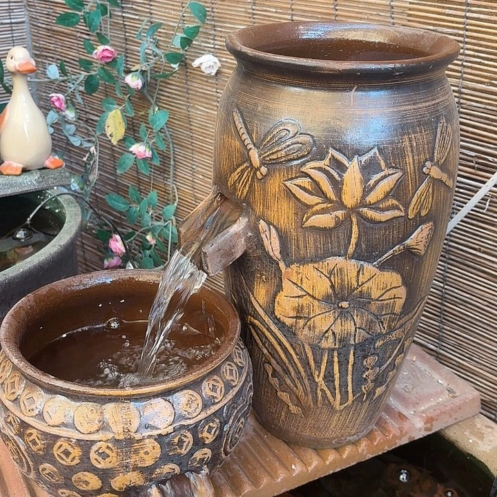 粗陶口径19/39，20/16进水口2.5厘米