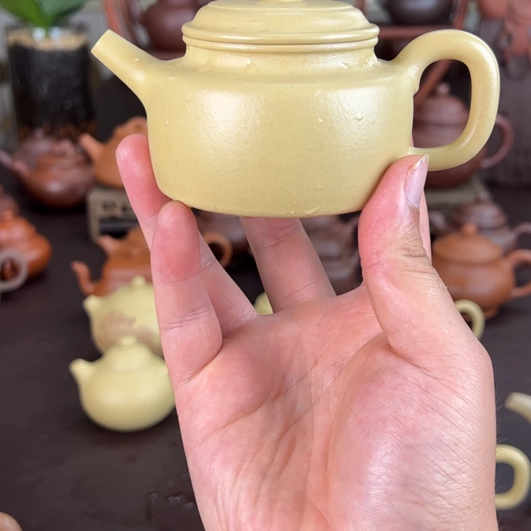 J***Y茶壶紫砂全手工梨皮泥德钟160c