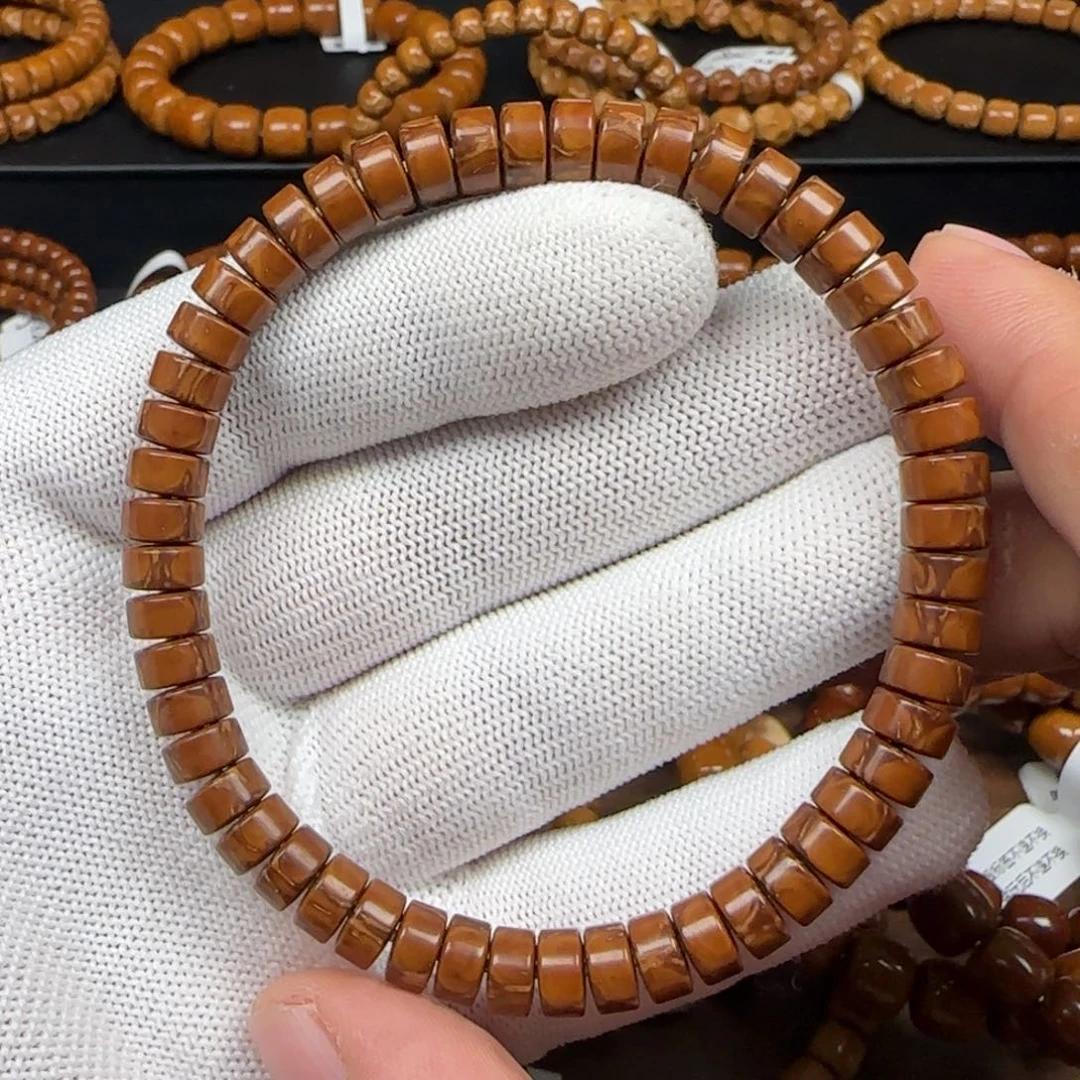 手串紫金鼠7*4mm纯肉药片（福利）