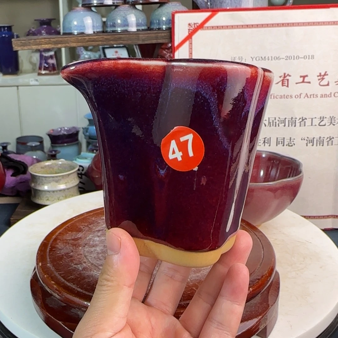 摆件郑家钧窑摆件