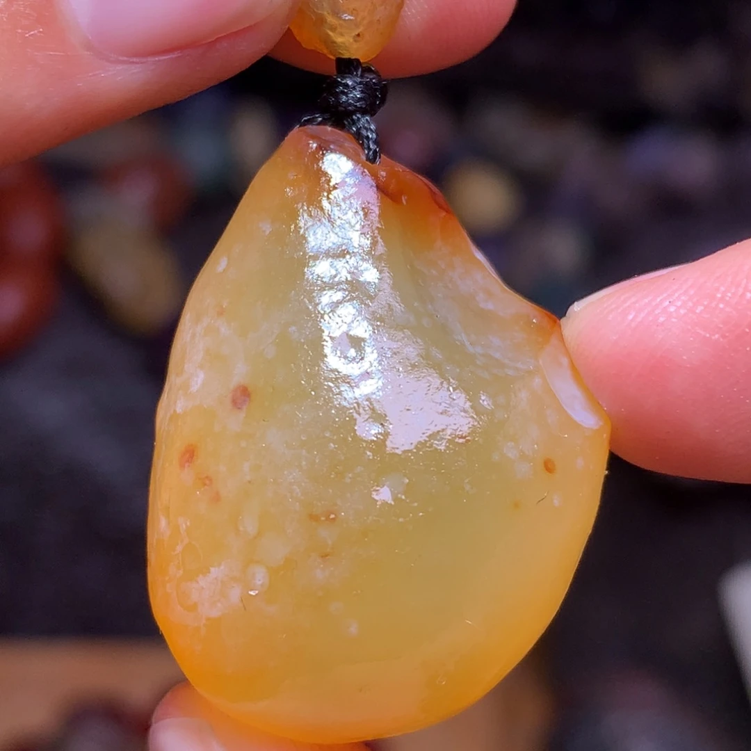 未镶嵌玛瑙/玉髓珠宝半成品