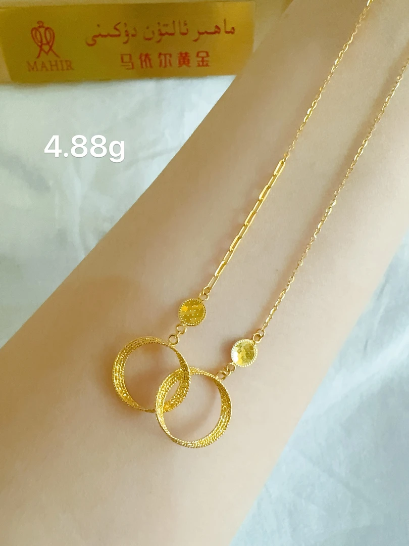足金项链4.88克（850/克）5G工艺