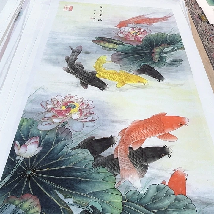 国画书画描金拓染金石传拓手写