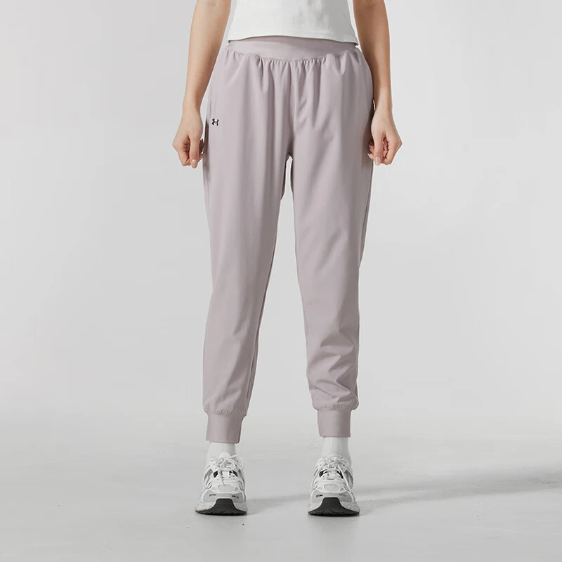 Under Armour/安德玛休闲裤女裤 25春季新款健身跑步训练梭织长裤