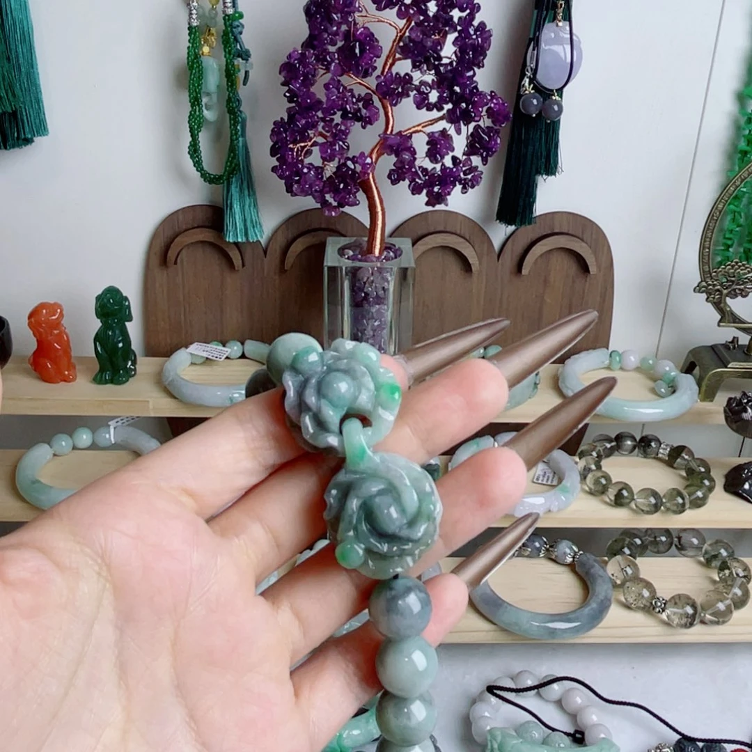 心**开阳绿手串手串手链