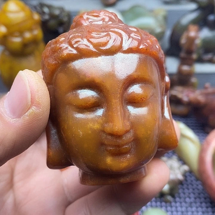 未镶嵌蛇纹石玉颈饰