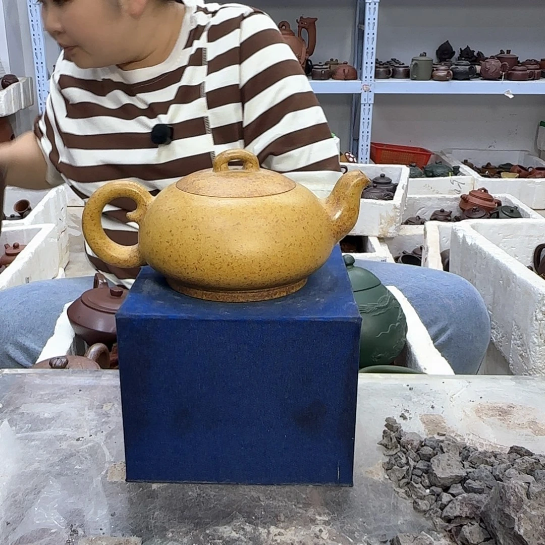 茶壶紫砂宜兴紫砂壶瑕疵处理