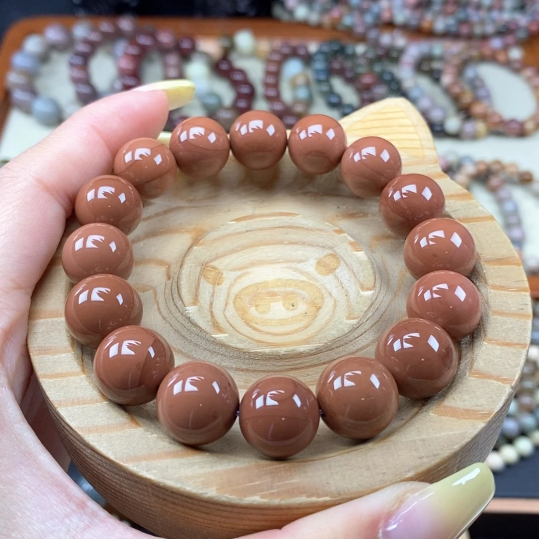 石英质玉手链未镶嵌浅**殇