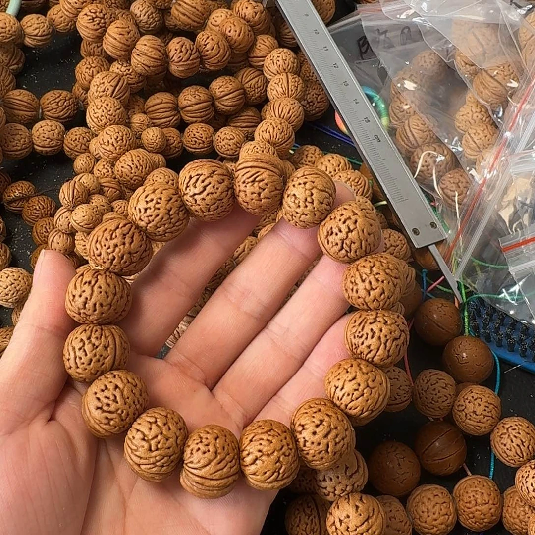 段***手吊坠桃核苹果园手串