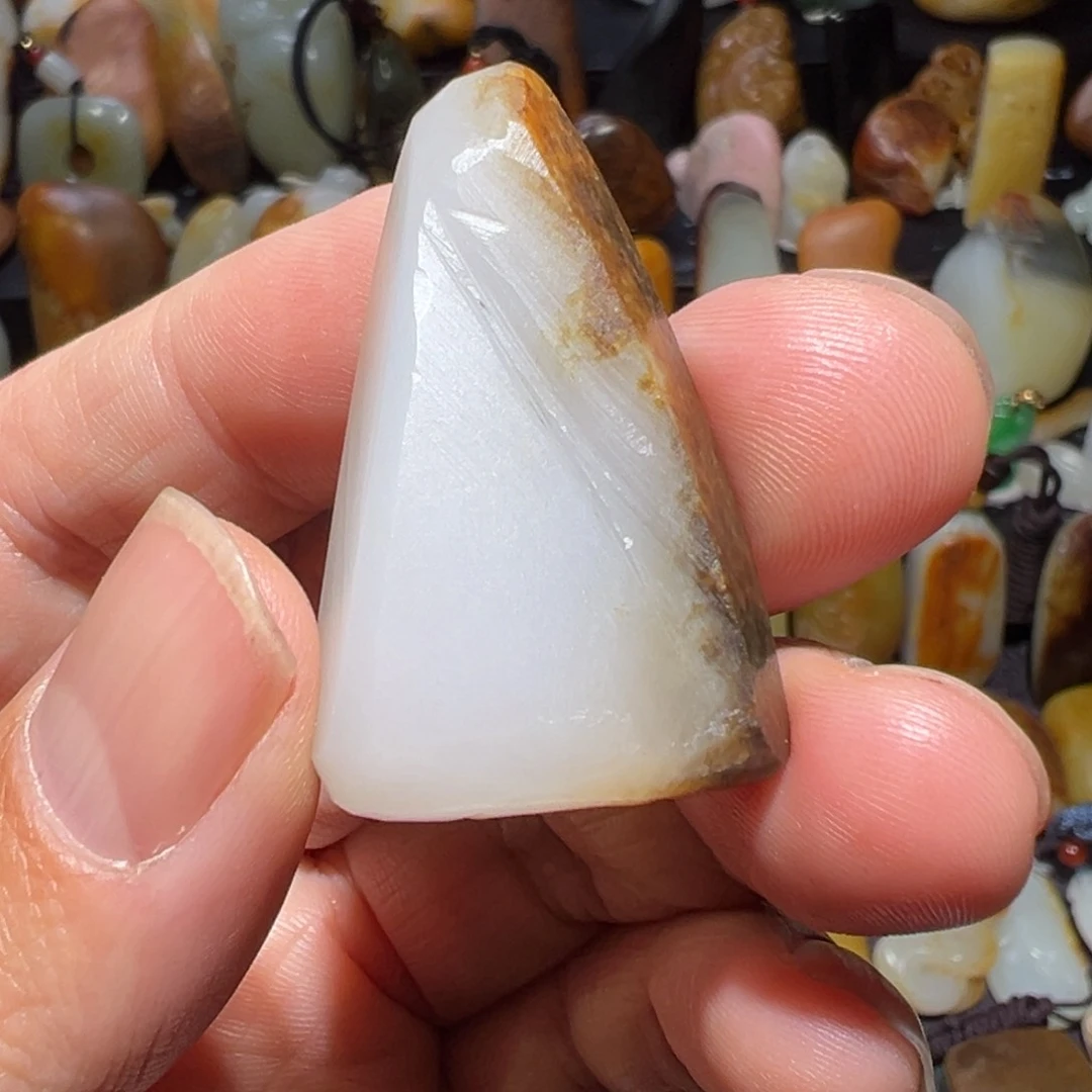 和田玉吊坠(不含链)未镶嵌