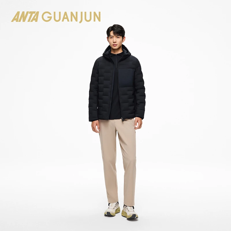 安踏冠军全天候系列 | 城市通勤防风保暖透气男羽绒服152530903