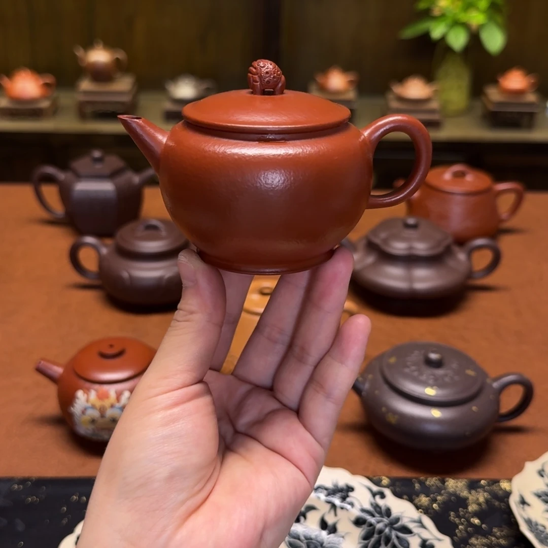 茶壶紫砂150cc，纳福壶