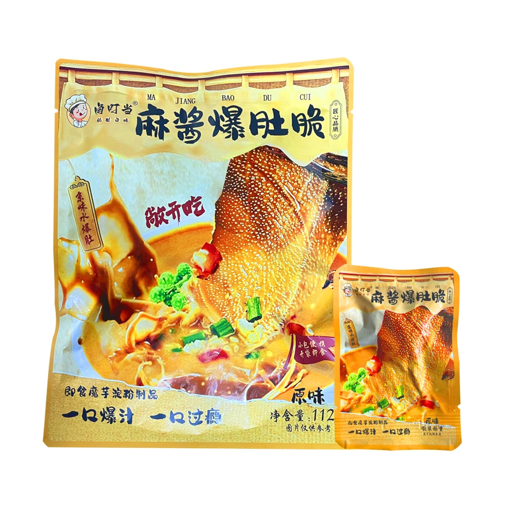 麻酱爆肚脆魔芋干