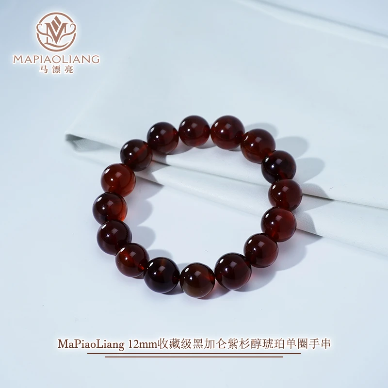 12mm收藏级黑加仑紫杉醇手串SDTP4527（多样性发其一）