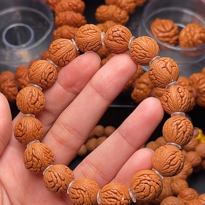 手串桃核精品绣球手串