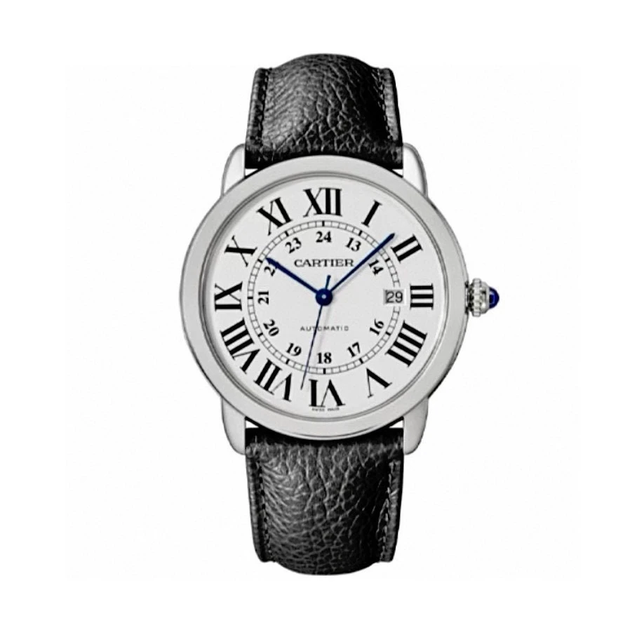 99新 Cartier/卡地亚 伦敦系列男士/机械/42mm/时尚/气质/经典