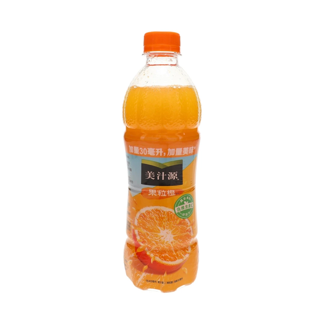 Minute Maid/美汁源果粒橙橙汁饮料450ml