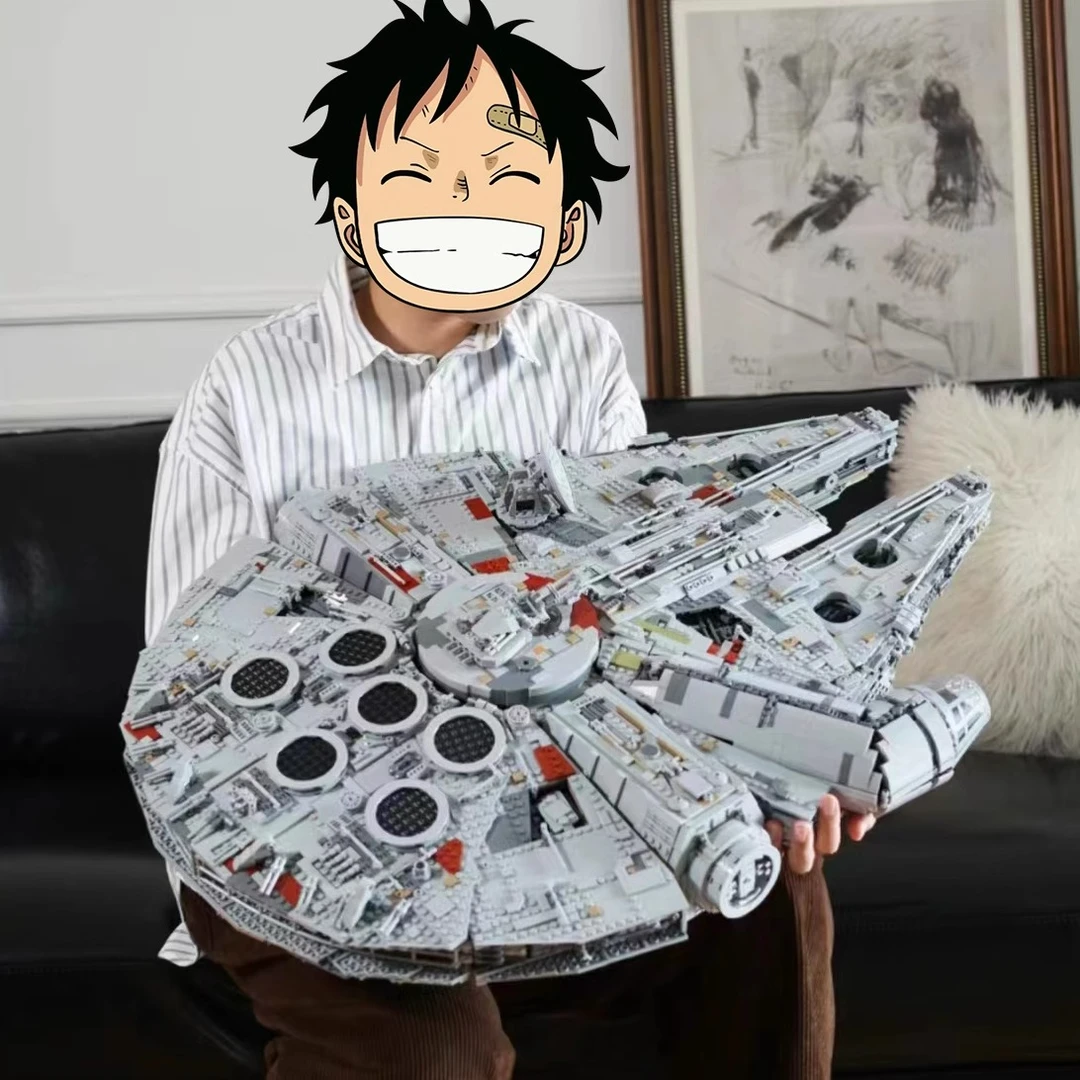 2025新款积木星球大战千年隼高难度巨大型成人男孩子拼装玩具礼物