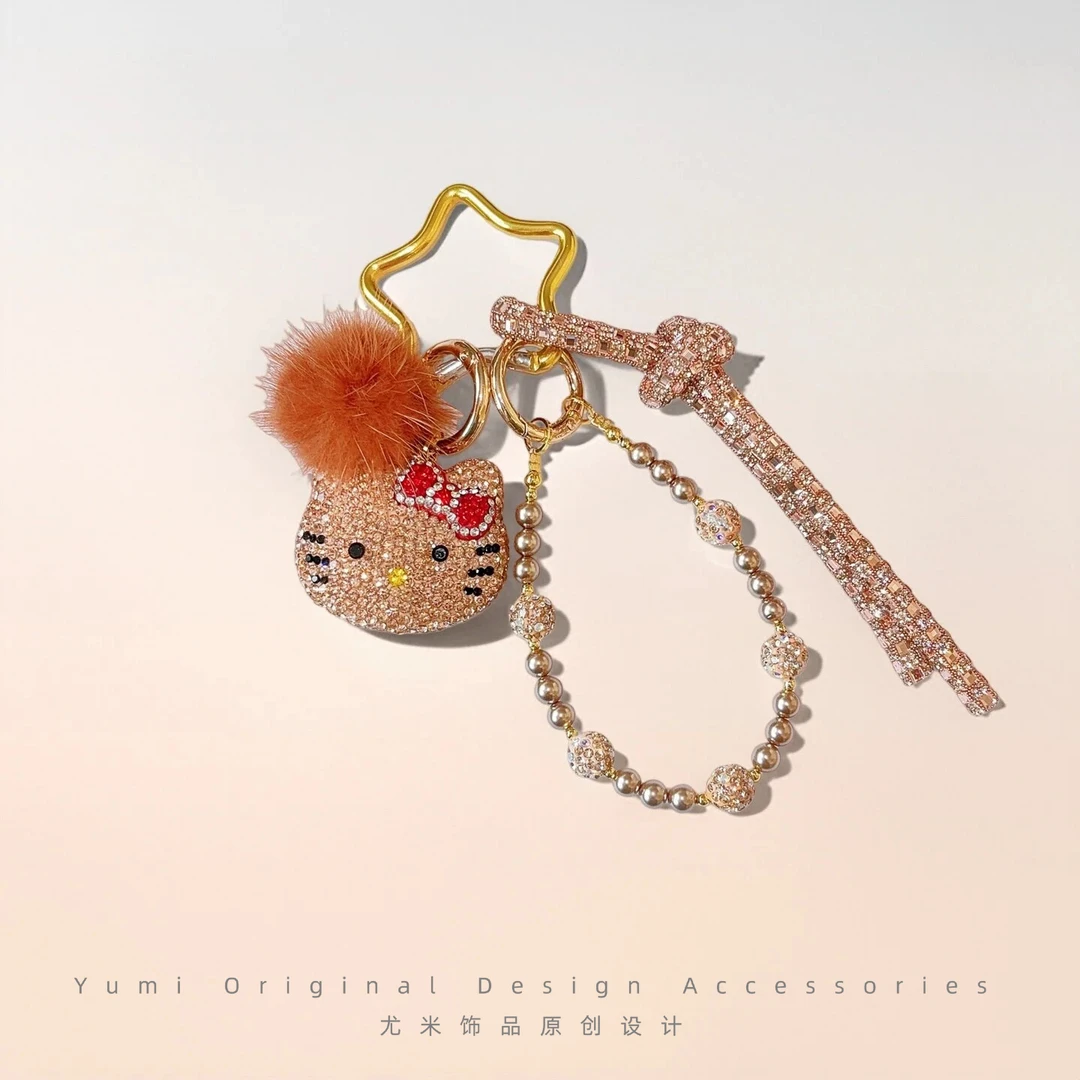 尤米原创设计手机链高端女款防丢手机挂链绳节日百搭礼物L2448