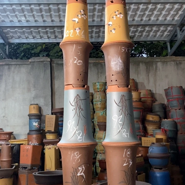 紫砂花盆紫砂花盆盆栽花卉苗木