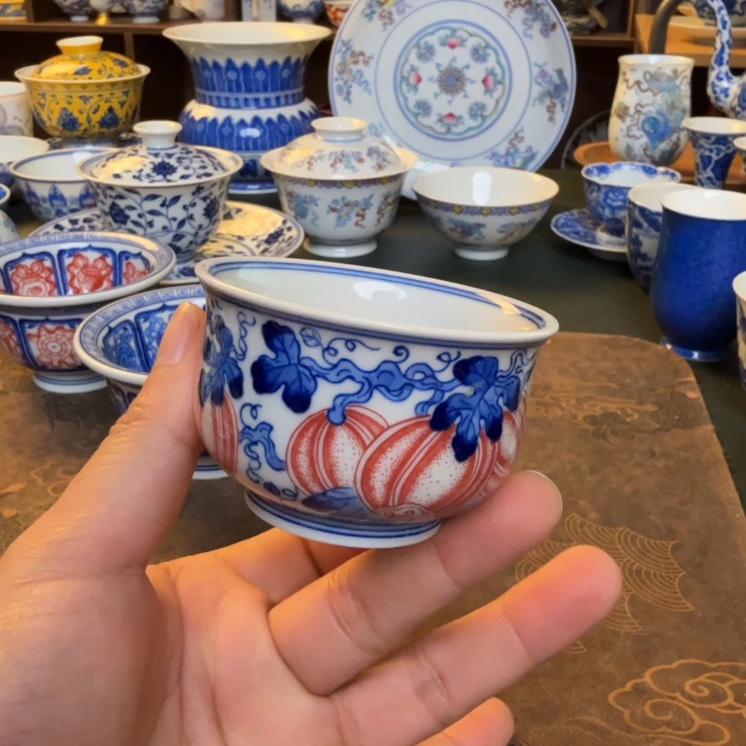 冯*纯手工手绘陶瓷茶具