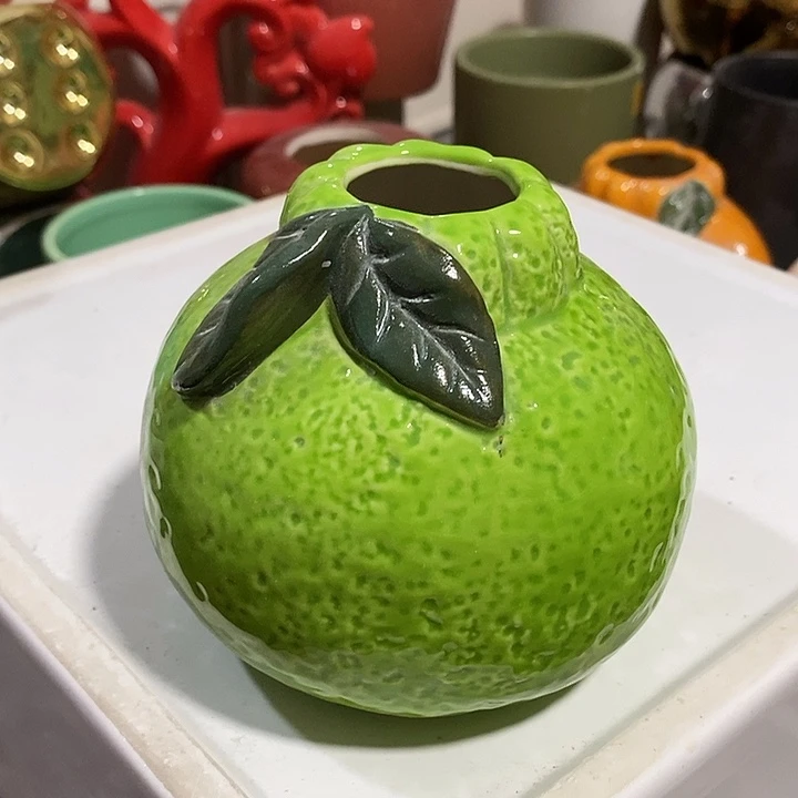 水培陶盆无孔 瑕疵介意勿拍