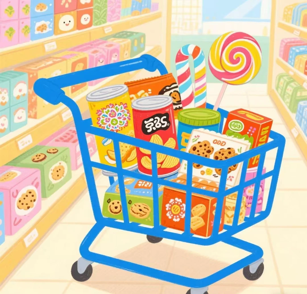 仓播编号201~299网红爆款追剧必备熬夜嘴寂寞酥到掉渣零食精选