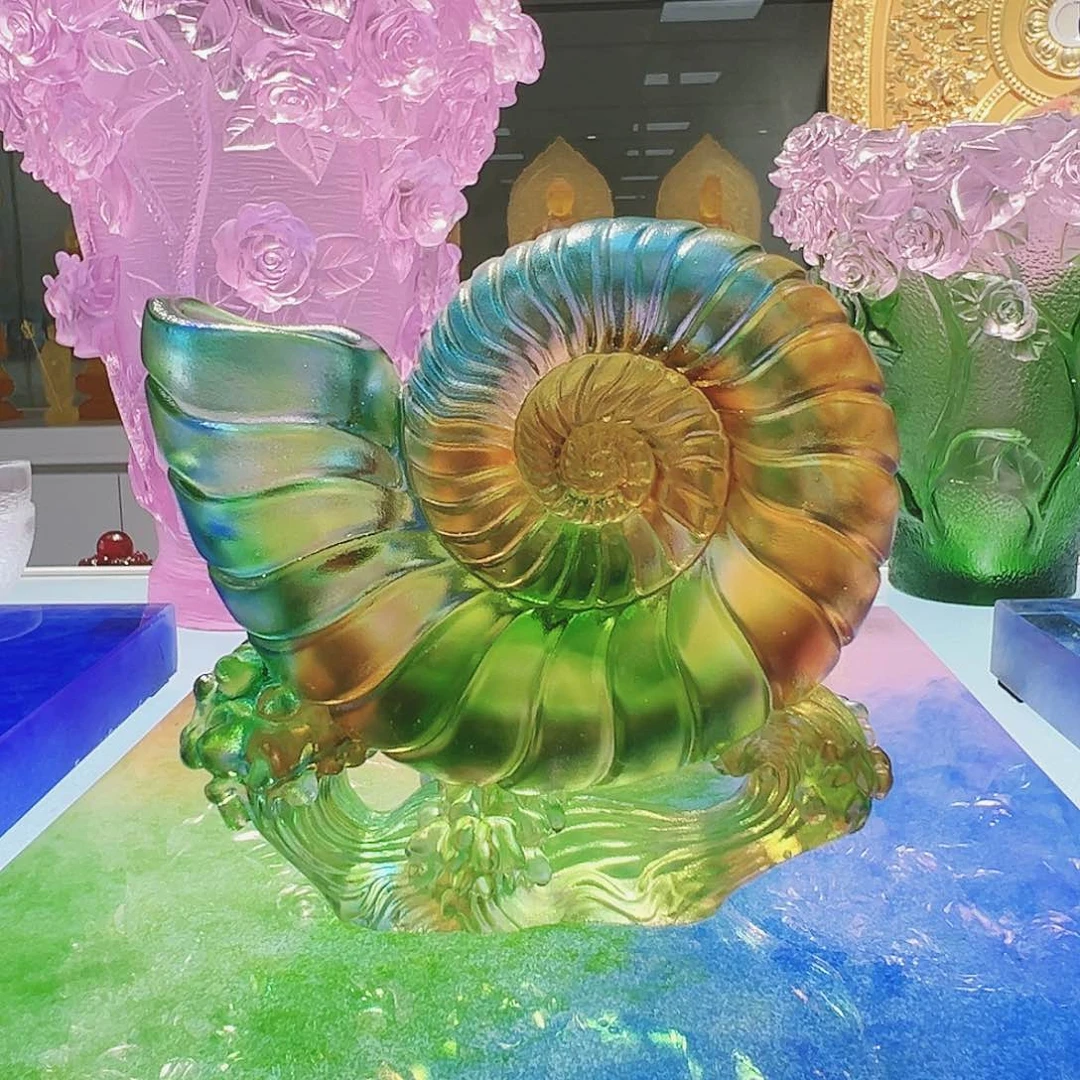 【闪购商品】手工艺品琉璃菊石