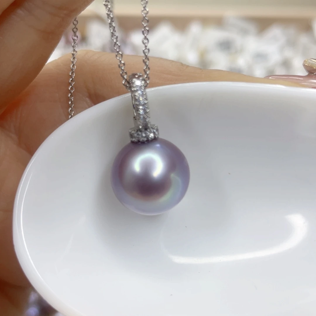 淡水珍珠未镶嵌吊坠(赠链)