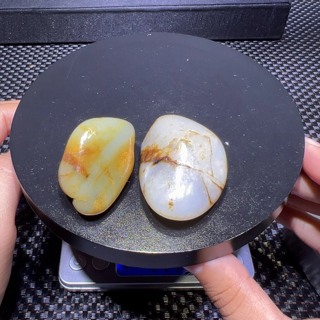 吊坠(不含链)未镶嵌和田玉（子料）75-55