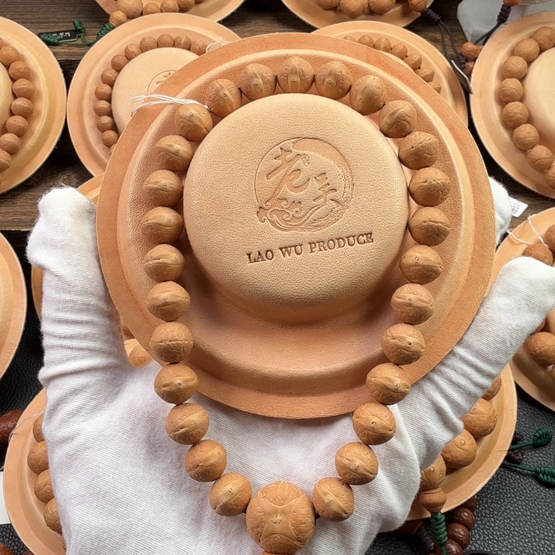 凤眼菩提吊坠头货12mm实心籽手持飞碟