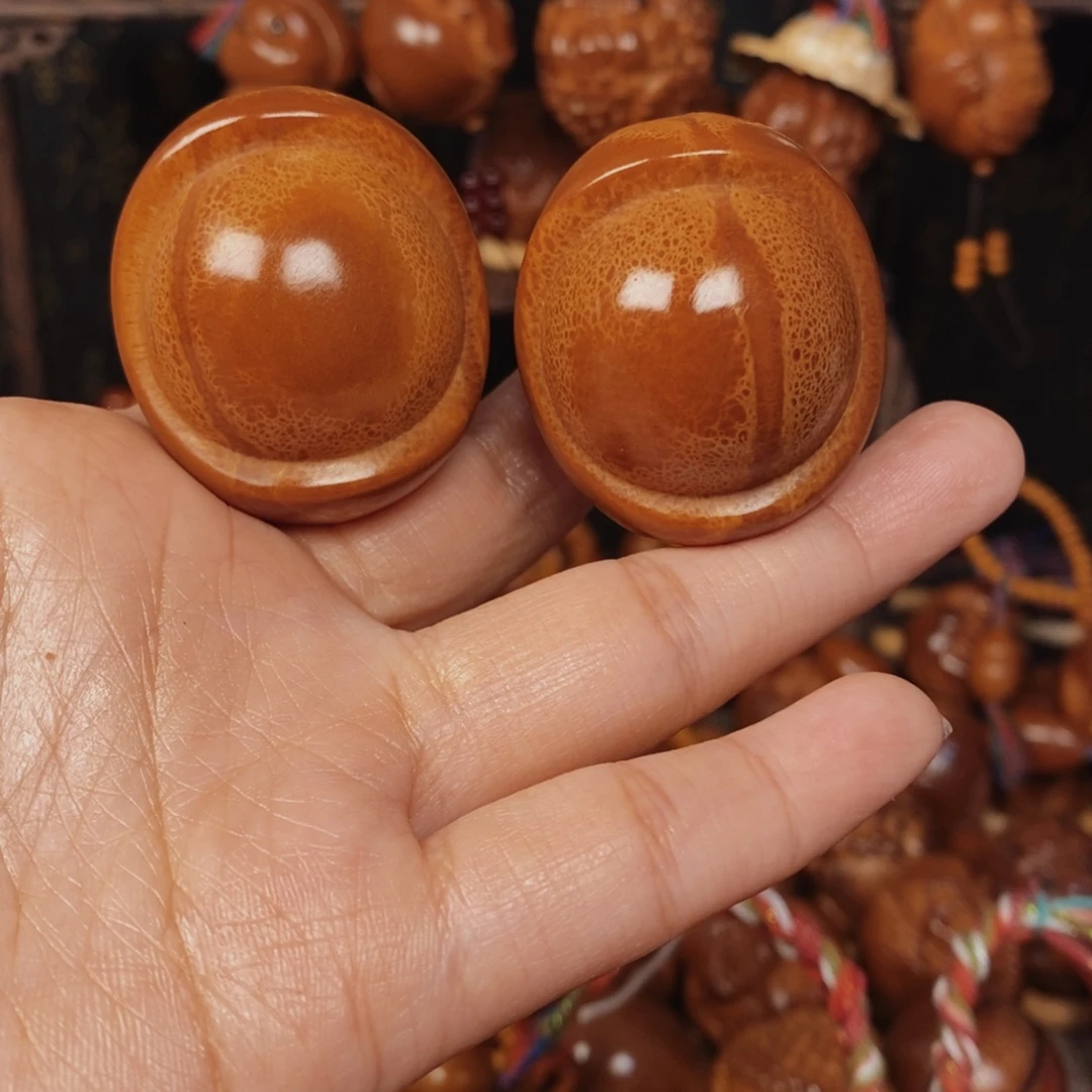 橄榄核手串/手链元宝一对00068