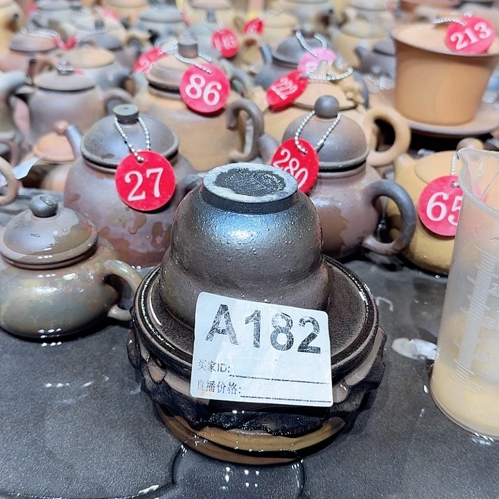 橙***～紫砂茶壶坭兴陶柴烧