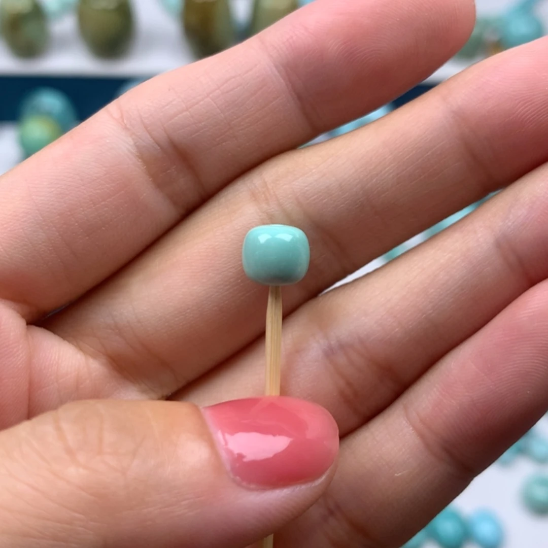 【闪购商品】未镶嵌绿松石珠宝奇石Z***-