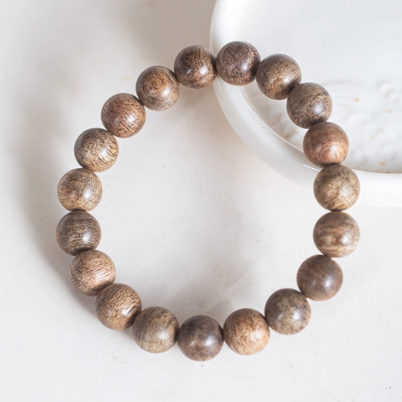 沉香【黑油格】天然野 约10MM 单圈 多样性发货