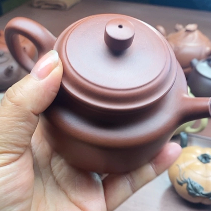 【闪购商品】红泥茶壶韶*德中220毫升