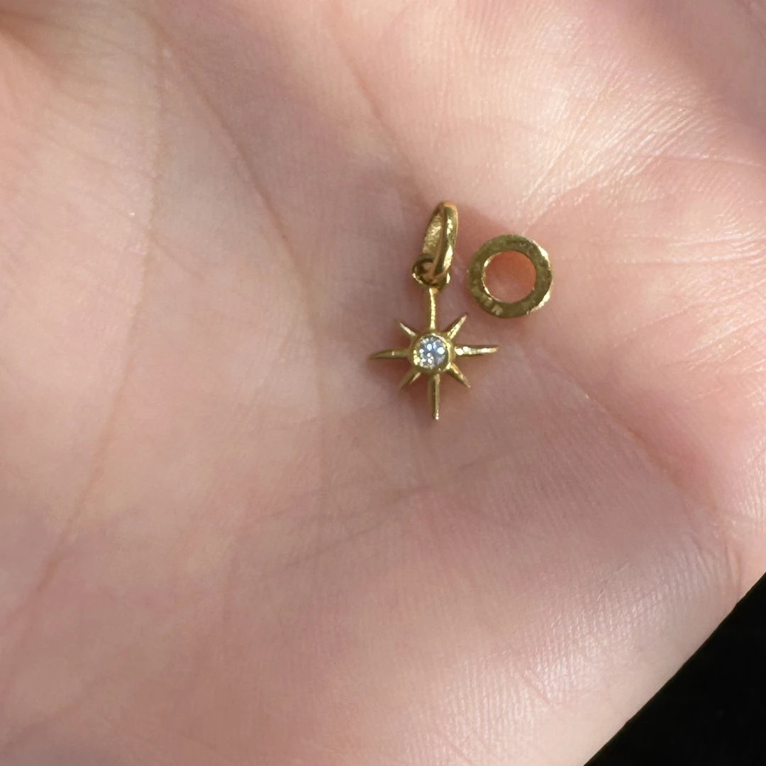 足金999 黄金5G工艺 吊坠