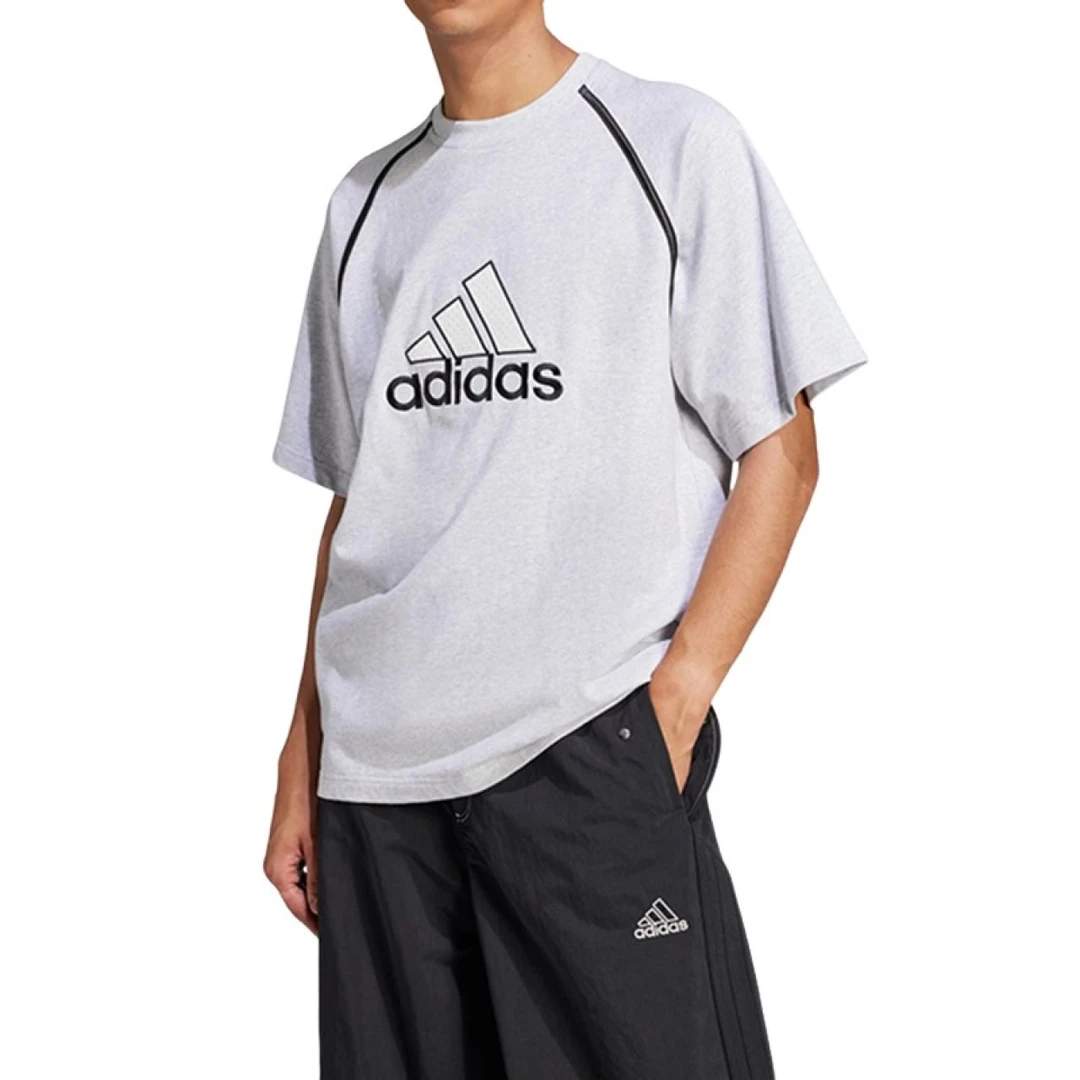 阿迪达斯/Adidas【商场同款】男子短袖透气休闲运动圆领T恤 IM7839