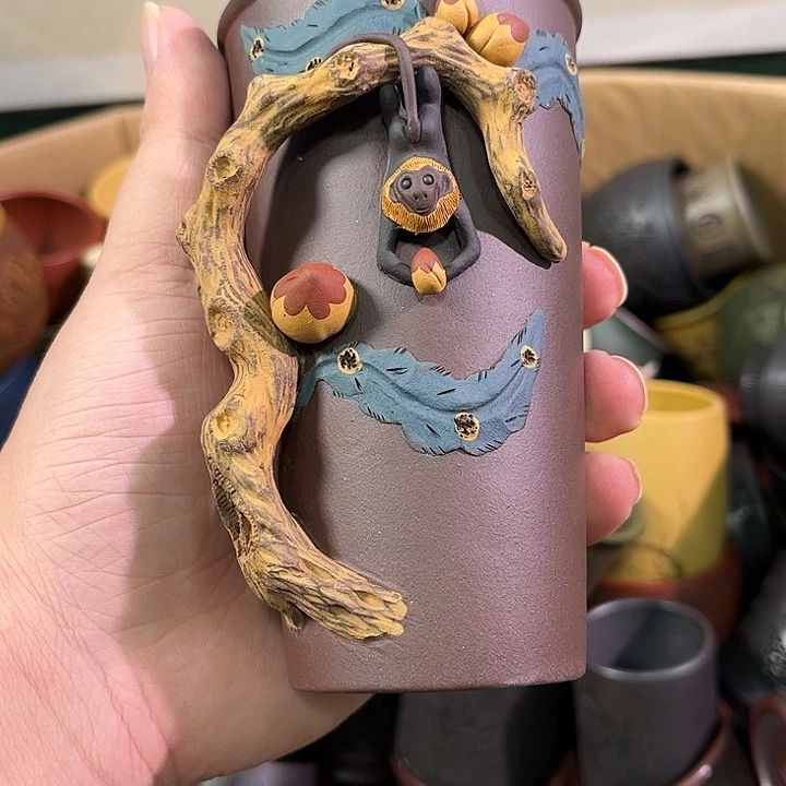 茶杯紫砂全手工紫砂主人杯