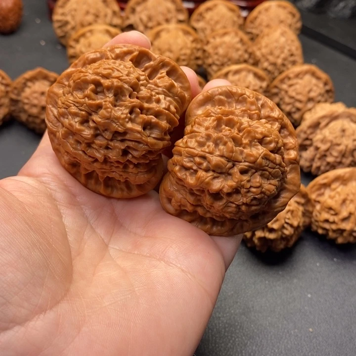 把件文玩核桃50.5官帽