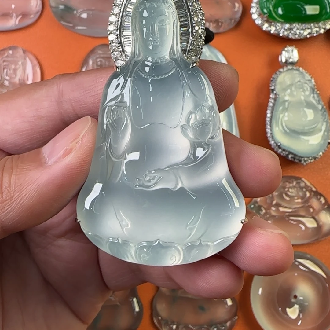 定制翡翠未镶嵌天然