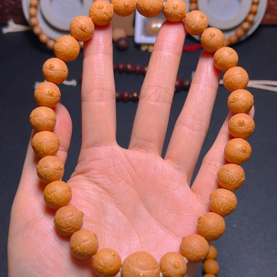 凤眼菩提吊坠12+mm2025精品足球圆手持