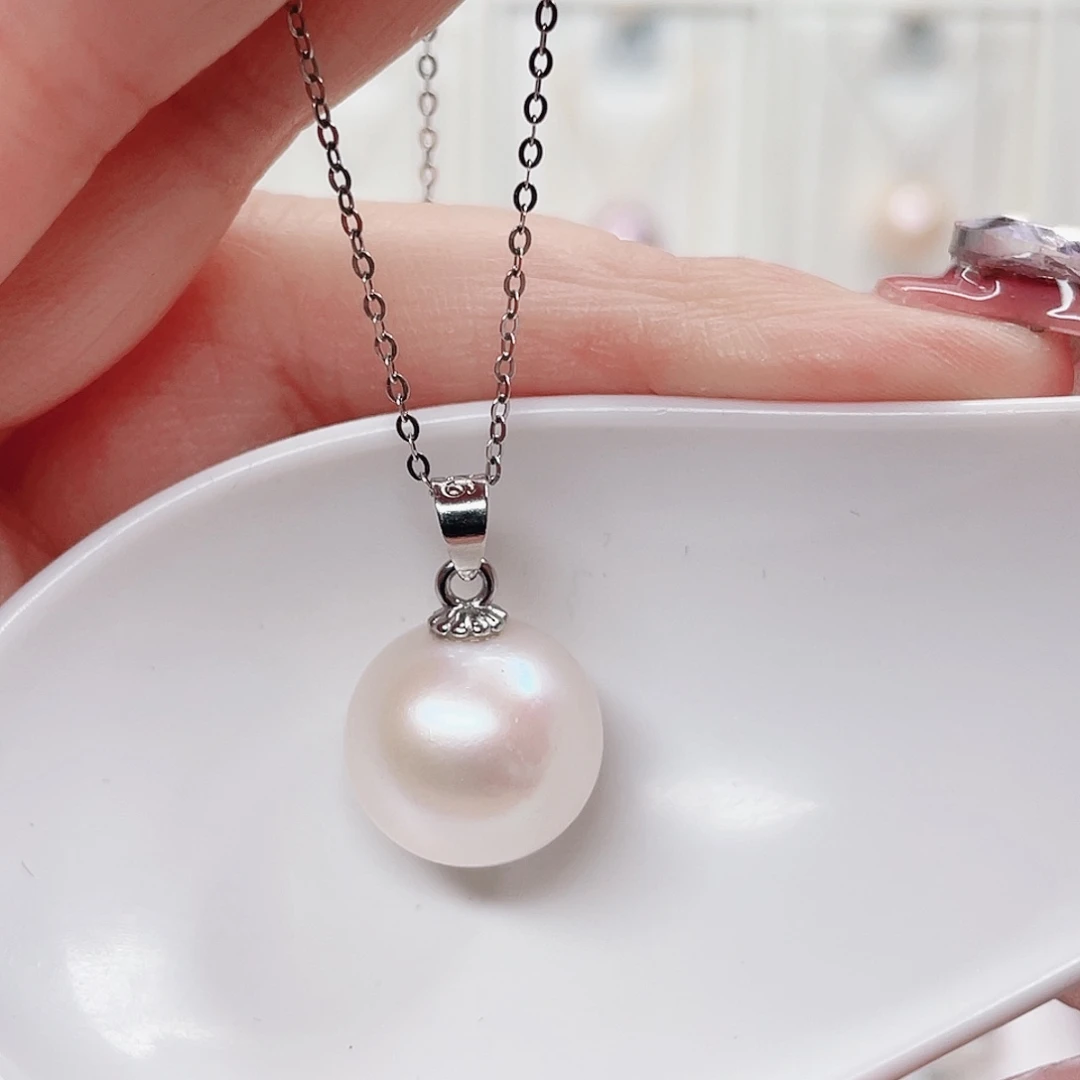 淡水珍珠吊坠(赠链)合金