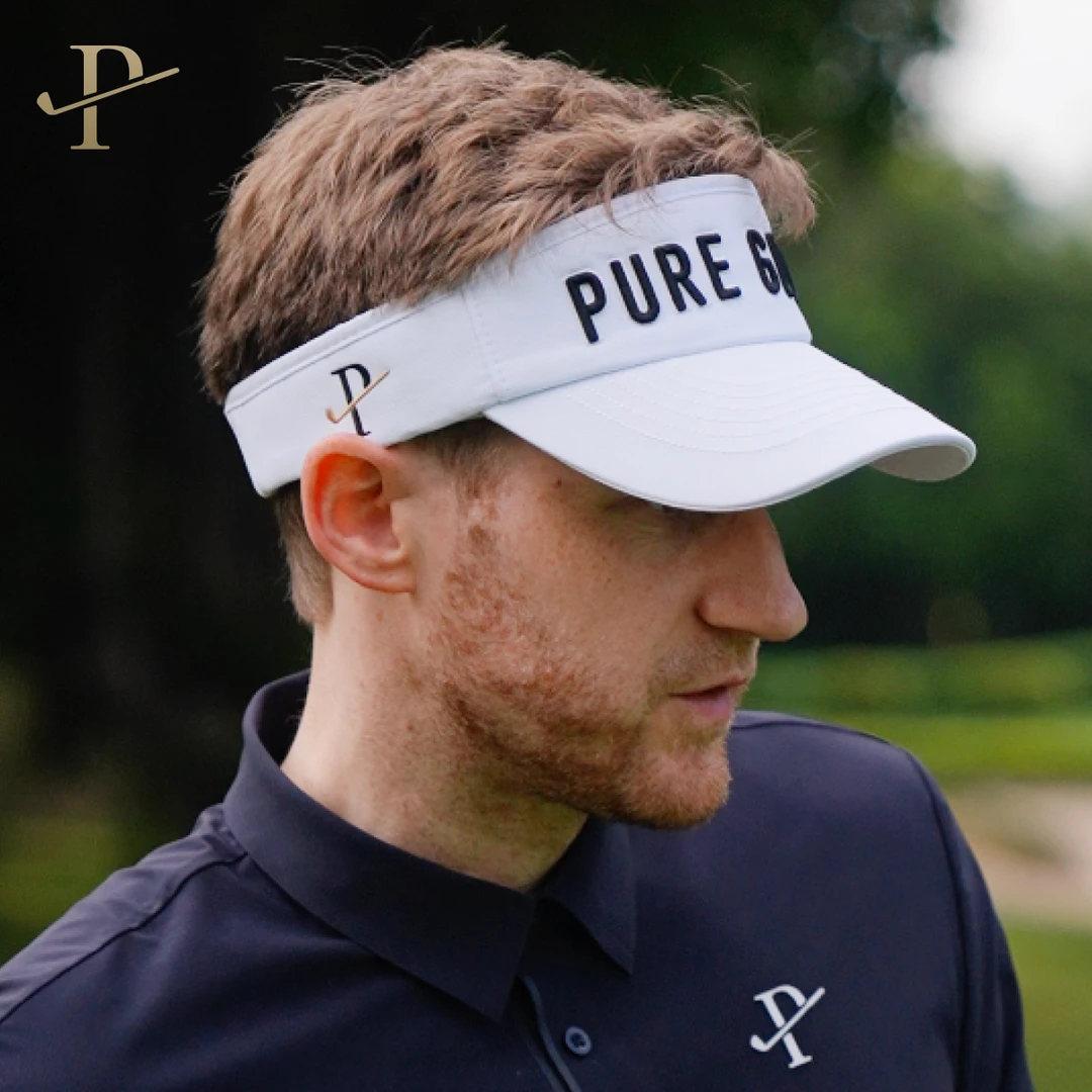 PURE GOLF高尔夫球帽无顶帽