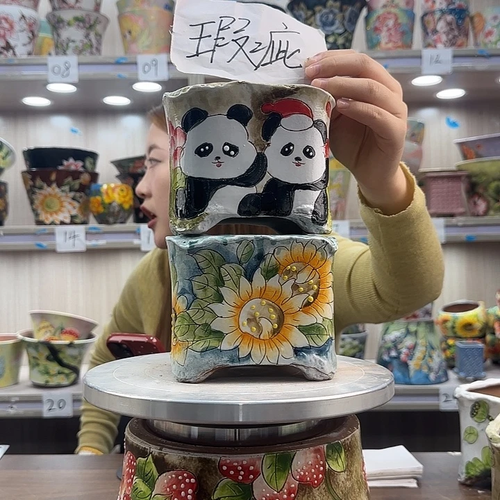 花盆紫砂瑕疵瑕疵726